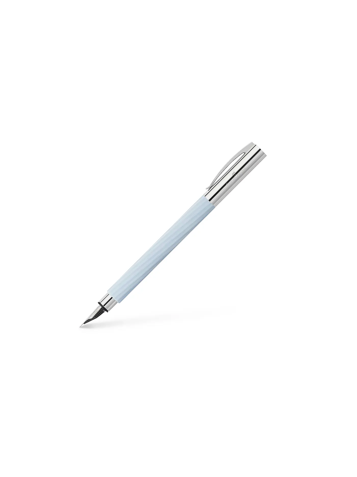 FABER-CASTELL | Dreh-Kugelschreiber AMBITION ITALIC ICE BLUE | keine Farbe